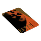 Reisposter met Sfinx, Egypte, Afrika uit vroeger t Magneet (Rechterzijde)