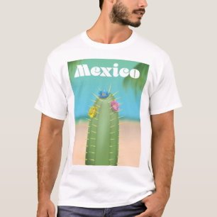 reisposter Mexico Cactus T-shirt