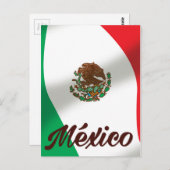 Reisposter México stijl Briefkaart (Voorkant / Achterkant)