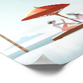 Reisposter Miami-strand florida Poster (Hoek)