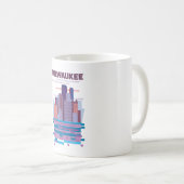 Reisposter Milwaukee Koffiemok (Voorkant rechts)