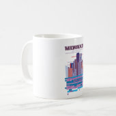 Reisposter Milwaukee Koffiemok (Voorkant links)