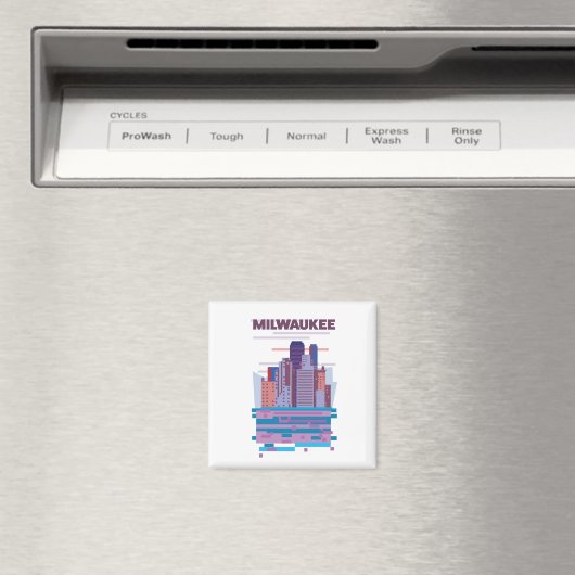 Reisposter Milwaukee Magneet (Insitu (Vaatwasser))