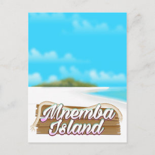 Reisposter Mnemba Island Briefkaart
