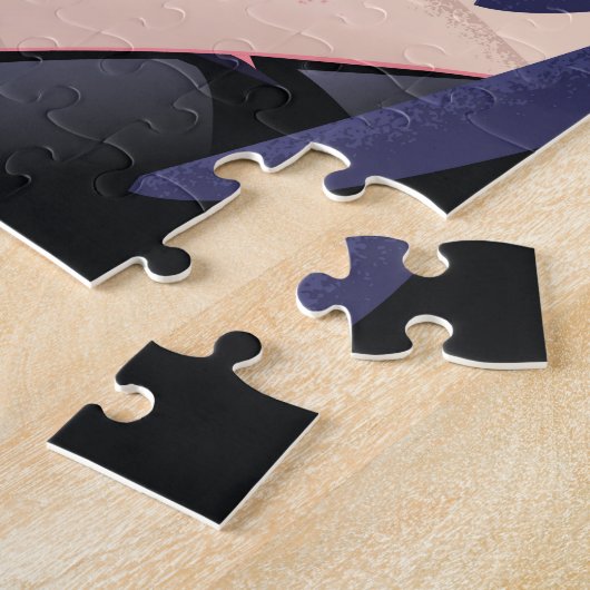 Reisposter Mt. Bachelor Oregon Ski Legpuzzel (Zijkant)