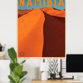  reisposter Namibië Poster (Thuiskantoor)