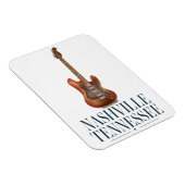 Reisposter Nashville Tennessee Guitar Magneet (Rechterzijde)