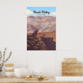 Reisposter Nationaal park Death Valley Poster (Keuken)