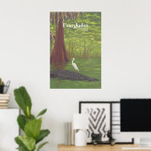 Reisposter Nationaal Park Everglades Poster (Thuiskantoor)