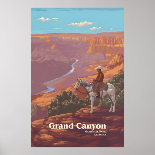 Reisposter Nationaal Park Grand Canyon Poster (Voorkant)