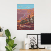 Reisposter Nationaal Park Grand Canyon Poster (Thuiskantoor)