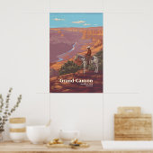 Reisposter Nationaal Park Grand Canyon Poster (Keuken)