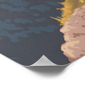 Reisposter Nationaal Park North Cascades Poster (Hoek)