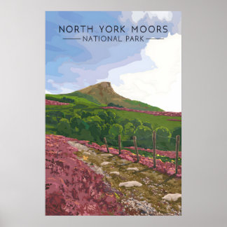 Reisposter Nationaal Park North York Moors Poster