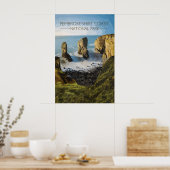 Reisposter Nationaal Park Pembrokeshire Coast Poster (Keuken)