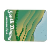 Reisposter Nationaal park South Downs Magneet (Horizontaal)