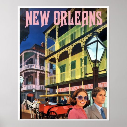 Reisposter New Orleans Poster (Voorkant)