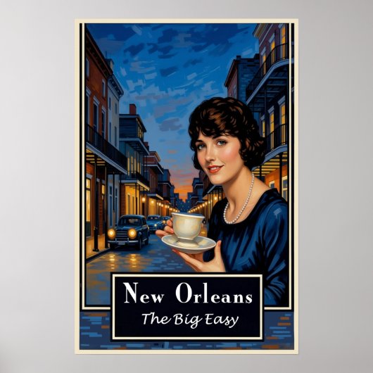 Reisposter New Orleans Poster (Voorkant)