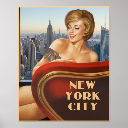 Reisposter New York City Poster (Voorkant)