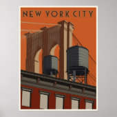 Reisposter New York City Poster (Voorkant)