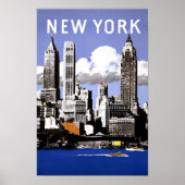 Reisposter New York City Poster (Voorkant)