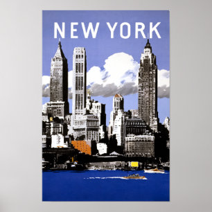 Reisposter New York City Poster