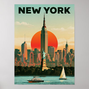 Reisposter New York Poster