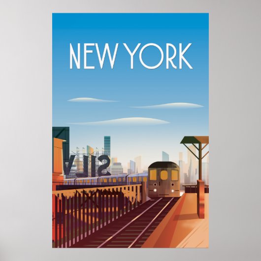 Reisposter New york Poster (Voorkant)