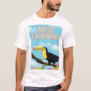 Reisposter Nieuw-Guinea Toekan T-shirt