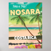 Reisposter Nosara Costa Rican Poster (Voorkant)