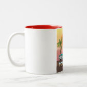 Reisposter Oaxaca Mexico Tweekleurige Koffiemok (Links)