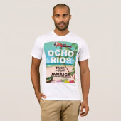 reisposter ocho rios jamaica t-shirt (Voorkant volledig)