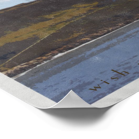 reisposter oostkust whitby yorkshire poster (Hoek)