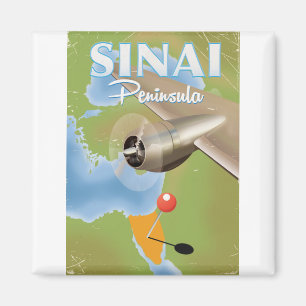Reisposter op het schiereiland Sinai Magneet
