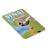 Reisposter op het schiereiland Sinai Magneet (Rechterzijde)