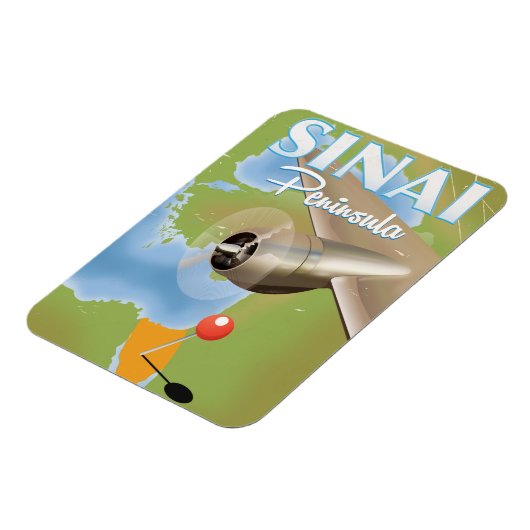 Reisposter op het schiereiland Sinai Magneet (Linkerzijde)