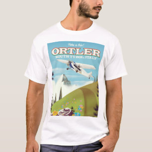 Reisposter Ortler - Zuid-Tirol, Italië T-shirt