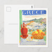 Reisposter Oud-Griekenland Briefkaart (Voorkant / Achterkant)