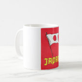 Reisposter Oud Japan Koffiemok (Voorkant links)