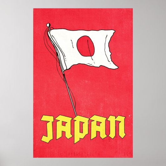 Reisposter Oud Japan Poster (Voorkant)