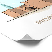 Reisposter Oujda - marokko Poster (Hoek)