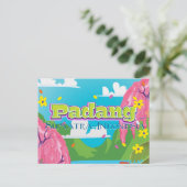 Reisposter Padang indonsia Briefkaart (Staand voorkant)