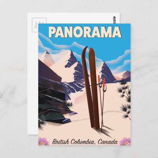 Reisposter Panorama Canada Briefkaart (Voorkant / Achterkant)