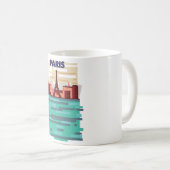 Reisposter Parijs Koffiemok (Voorkant rechts)