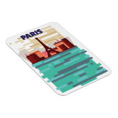 Reisposter Parijs Magneet (Rechterzijde)
