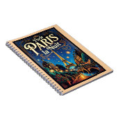 Reisposter Parijs,  Notitieboek (Rechterzijde)