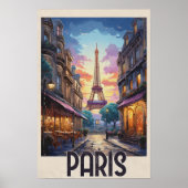 Reisposter Parijs Poster (Voorkant)