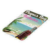 Reisposter Paynes Bay Barbados in  stijl Magneet (Linkerzijde)