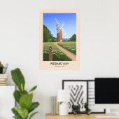 Reisposter Peddars Way National Trail Poster (Thuiskantoor)