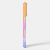 Reisposter Peking China | Roze & Blau Pastel Case-Mate iPhone Case (Achterkant / Rechts)